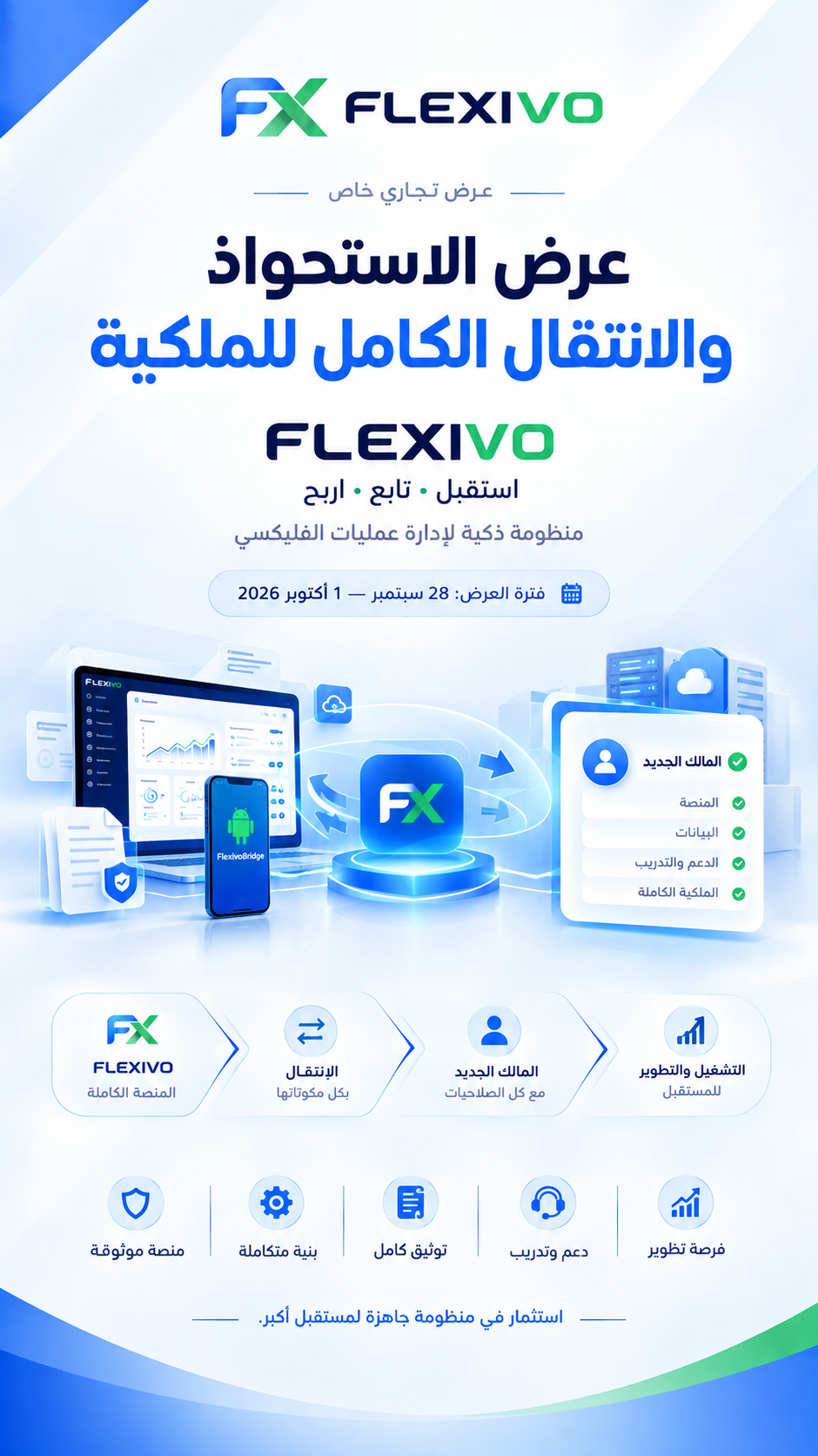FLEXIVO - العرض المالي - Slide 1